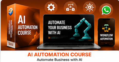 Click to Growth AI Automation Course for workflow automation, business automation and WhatsApp automation.