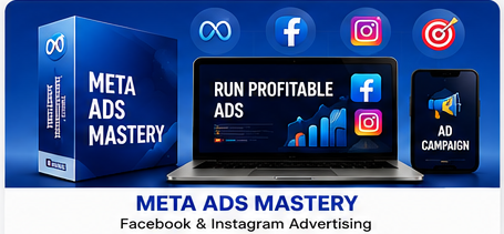 Click to Growth Meta Ads Mastery Course for Facebook Ads, Instagram Ads, lead generation and performance marketing.